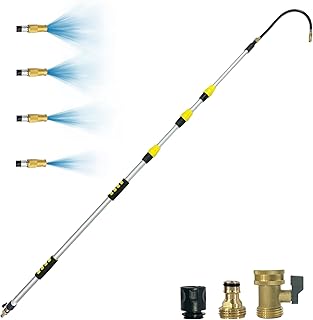 Buyplus 16FT(24FT Reach) Telescopic Gutter Cleaning
