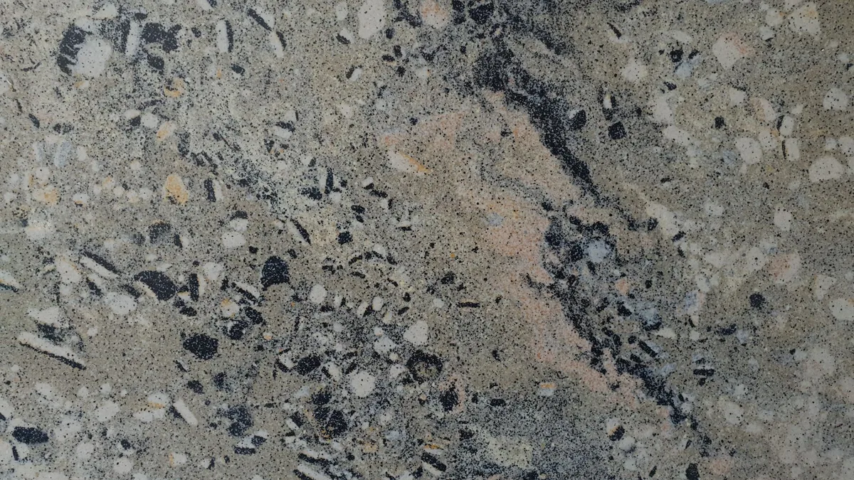 etched granite surface