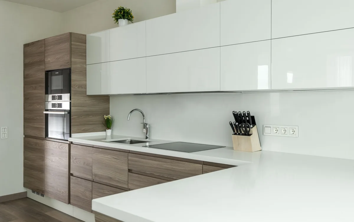 kitchen counter cleaning