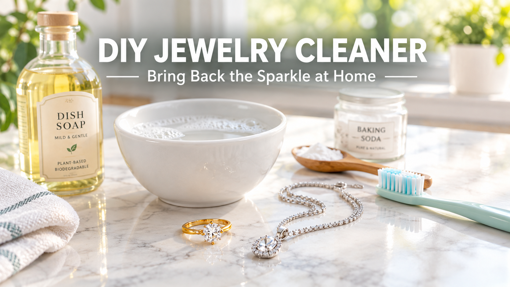 How to Make Jewelry Cleaner at Home