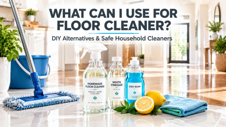 What Can I Use For Floor Cleaner