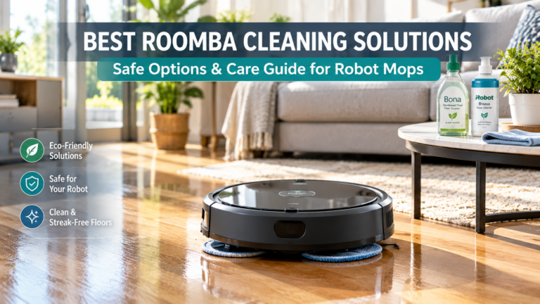 What Cleaning Solution For Roomba