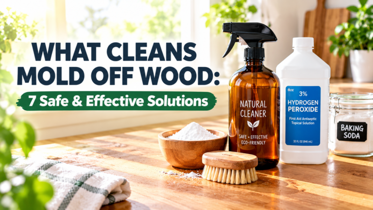 What Cleans Mold Off Wood
