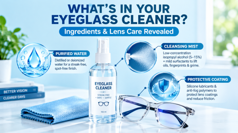 What Is In Eyeglass Cleaner Spray