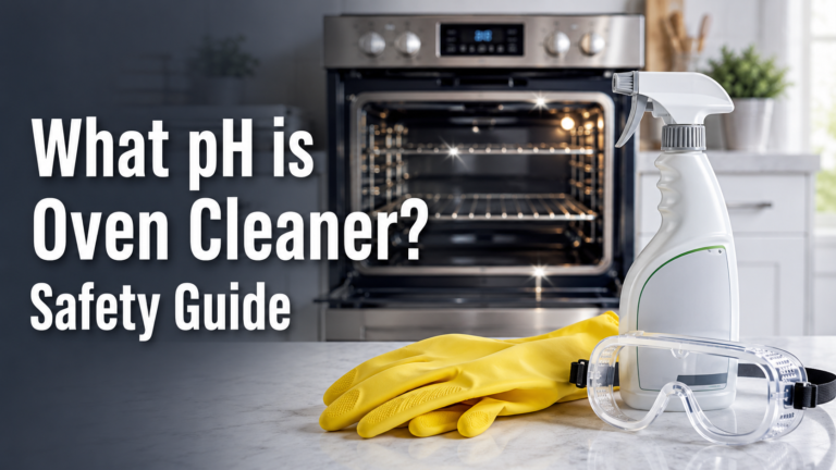 What Ph Is Oven Cleaner