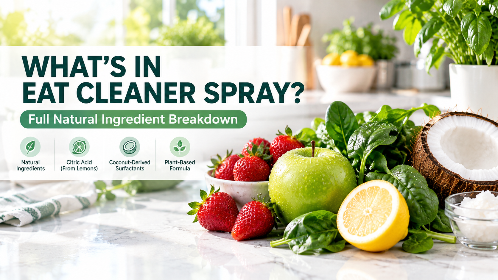 What’s In Eat Cleaner Spray