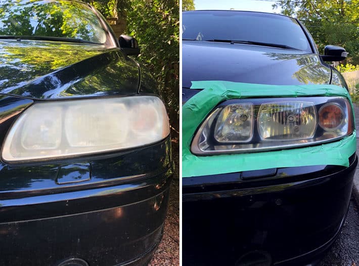 What Cleans Headlights On Cars