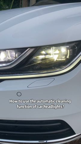 What Cars Have Automatic Headlight Cleaning Function
