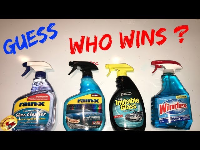 What Cleans Car Windows The Best